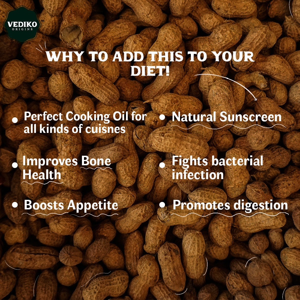 Vediko Origins Groundnut Oil  Grab2Buy Vediko Origins Grab2Buy