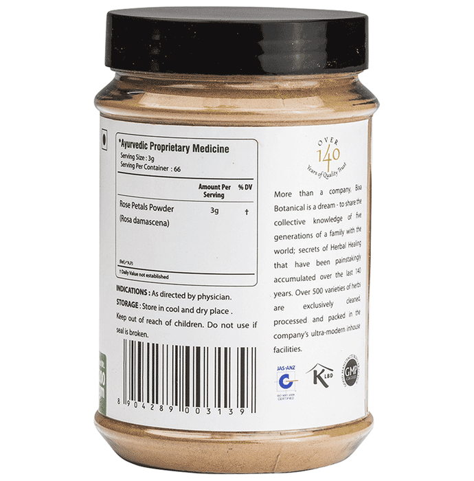 Bixa Botanical Gulab Phul Powder 