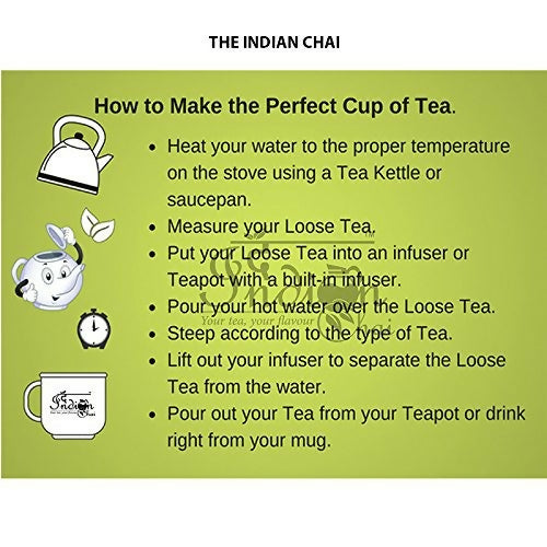 The Indian Chai - Organic Stevia Leaves Tea 