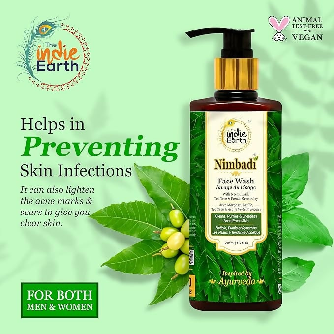 The Indie Earth Nimbadi Facewash Inspired by Ayurveda  Grab2Buy The Indie Earth Grab2Buy
