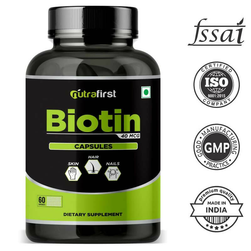 Nutrafirst Biotin Capsules - Grab2buy