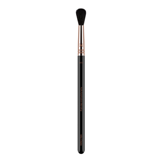 Miss Claire M12 - Fluffy Eyeshadow Blending Brush (Black) - Rose Gold