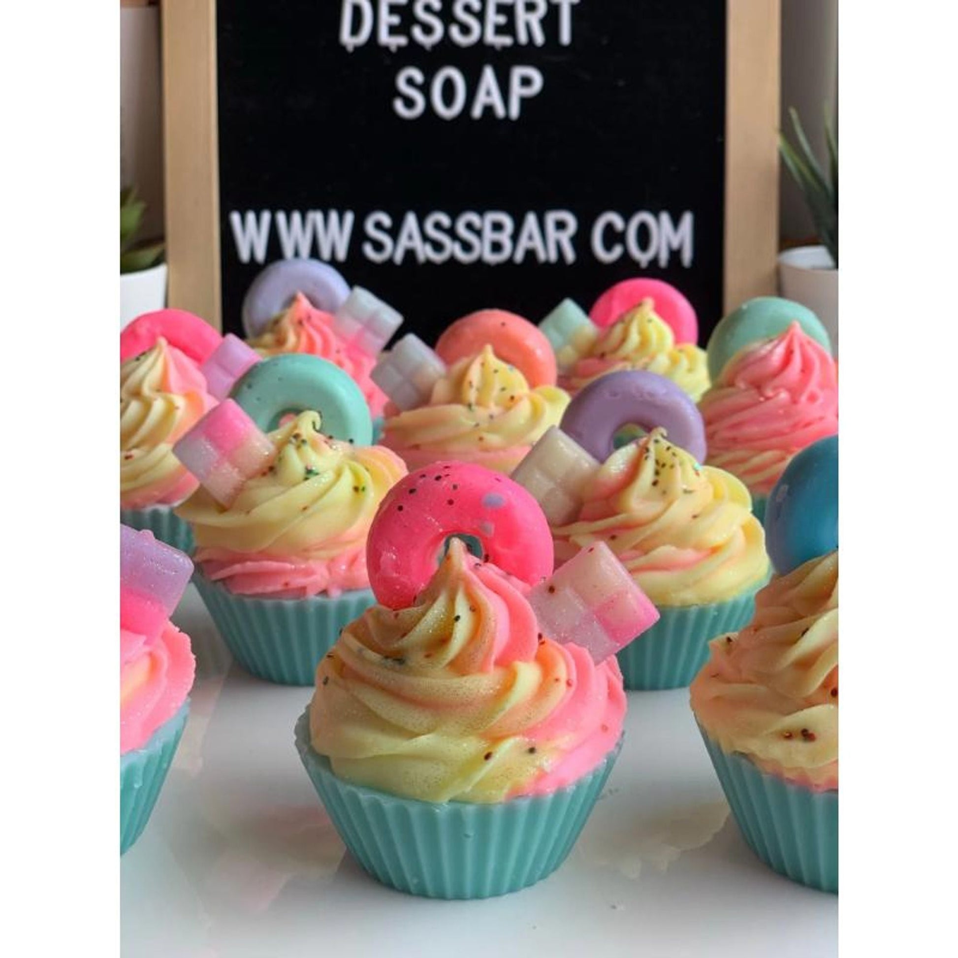 The Sass Bar Glow-up Cupcake Soap  Grab2Buy The Sass Bar Grab2Buy