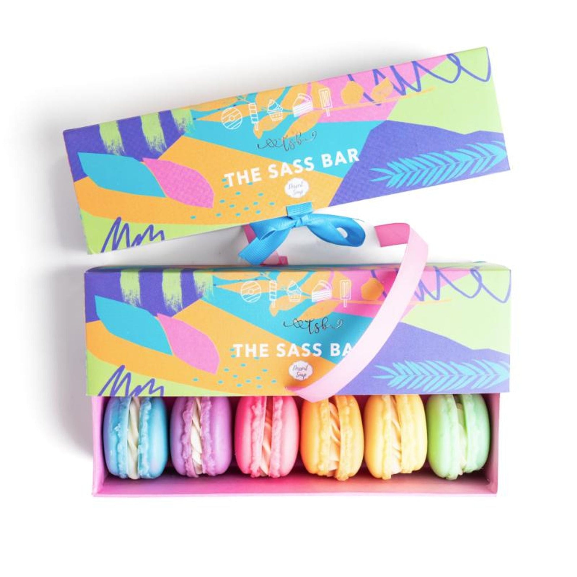 The Sass Bar Macaron Soap Box  Grab2Buy The Sass Bar Grab2Buy