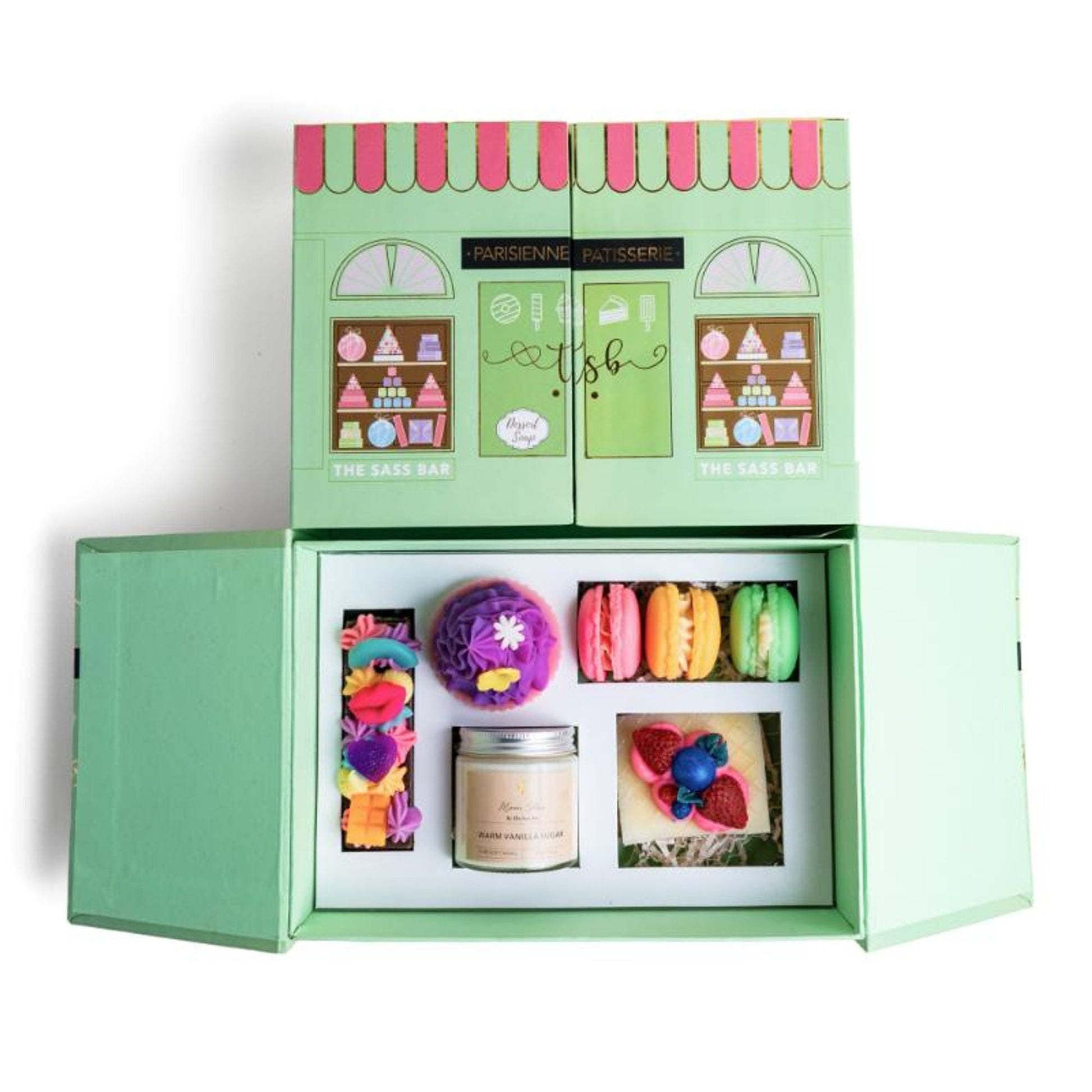 The Sass Bar Parisienne Patisserie Box  Grab2Buy The Sass Bar Grab2Buy