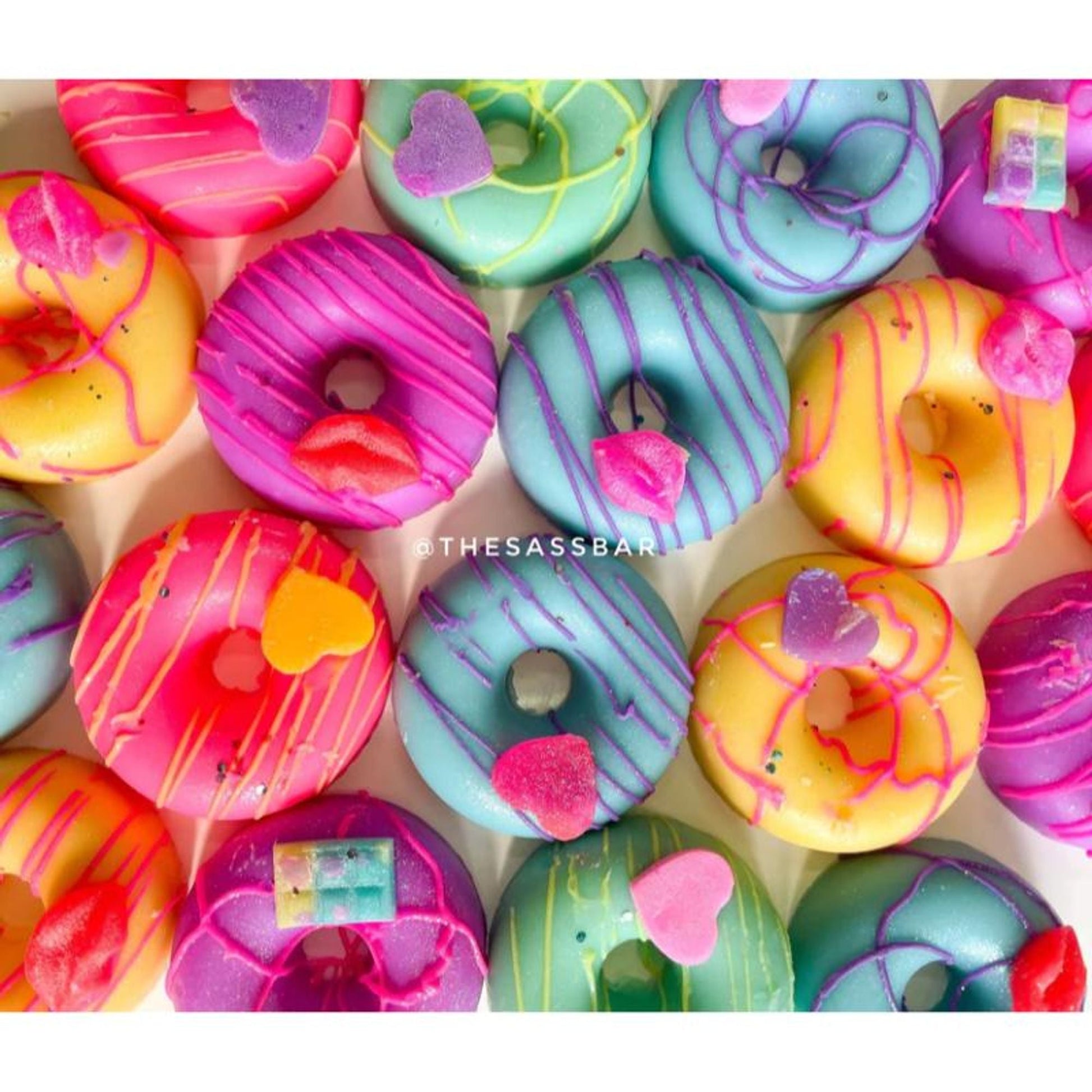 The Sass Bar Assorted Cafe Donut Soap  Grab2Buy The Sass Bar Grab2Buy