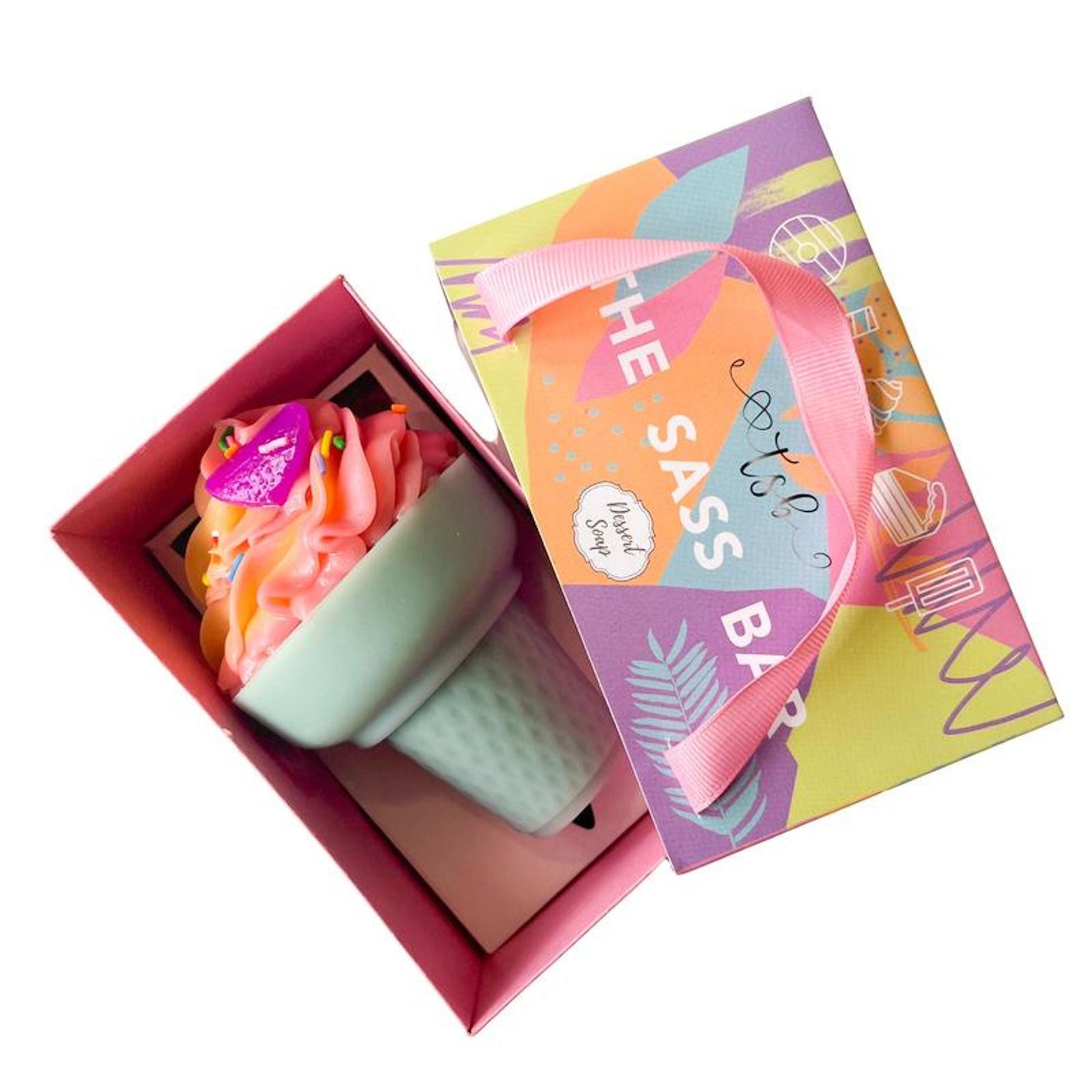 The Sass Bar Funfetti Icecream Cone Soap  Grab2Buy The Sass Bar Grab2Buy