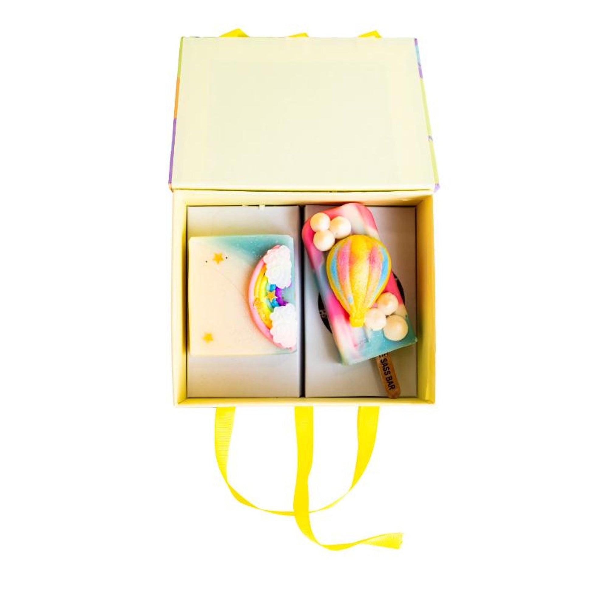The Sass Bar Hot Air Balloon + Rainbow Soap - Combo  Grab2Buy The Sass Bar Grab2Buy