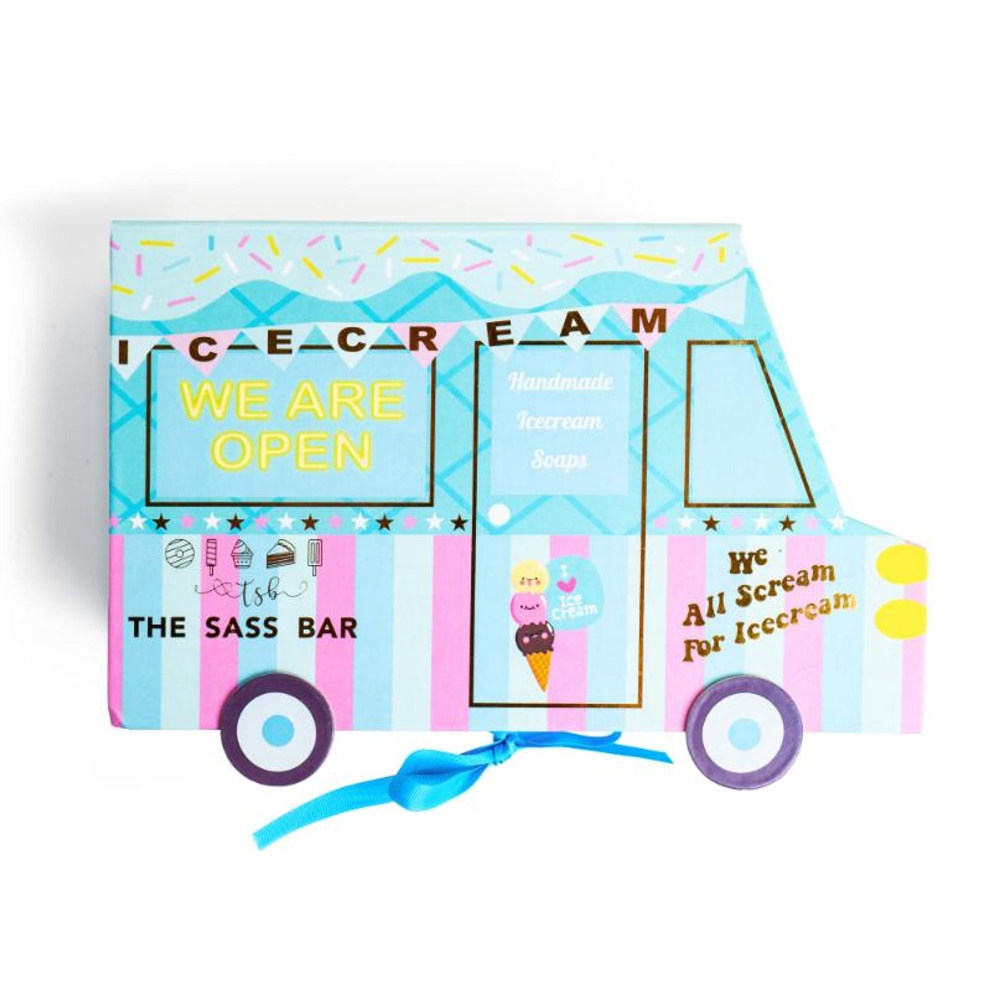The Sass Bar Ice-Cream Truck Soap Gift Box  Grab2Buy The Sass Bar Grab2Buy