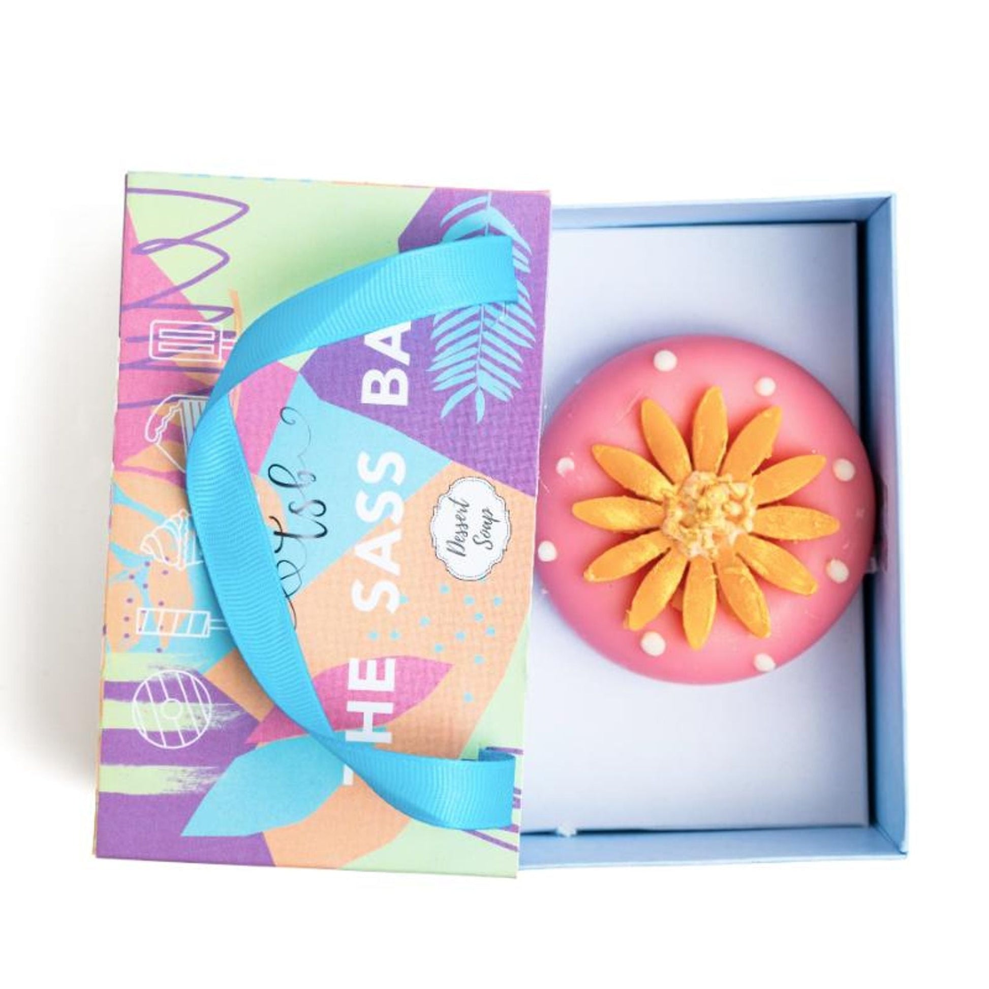 The Sass Bar Summer Daisy Donut Soap  Grab2Buy The Sass Bar Grab2Buy