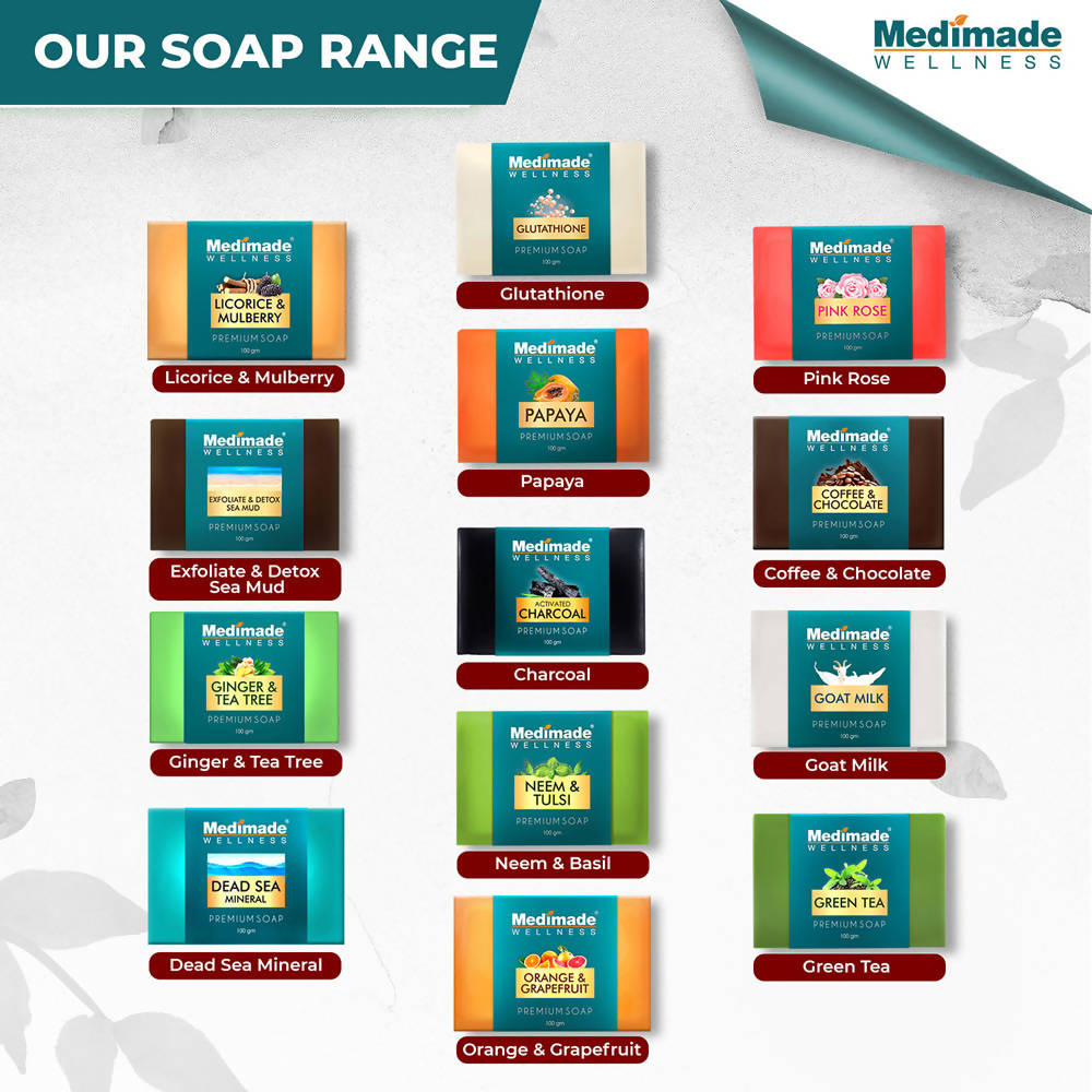 Medimade Wellness Activated Charcoal Premium Soap
