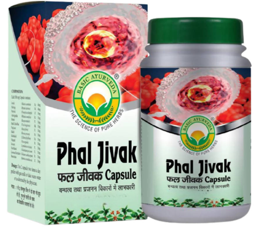 Basic Ayurveda Phal Jivak Capsule - Limited Time Offer 