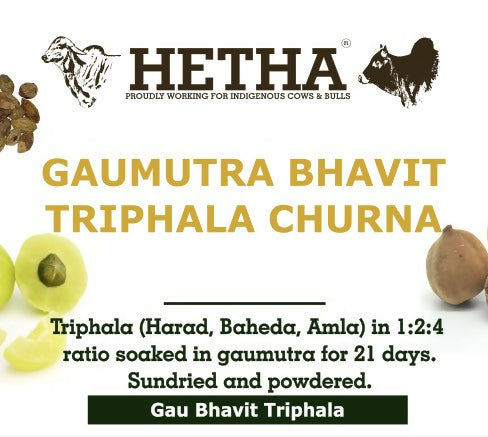 Hetha Gaumutra Bhavit Triphala Churna 