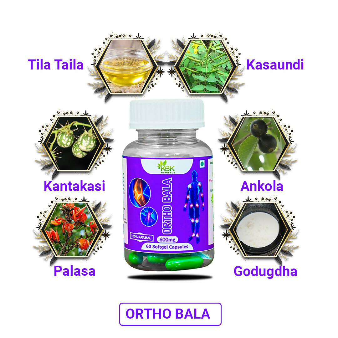 KBK Herbals Ortho Bala Capsules - Grab2buy