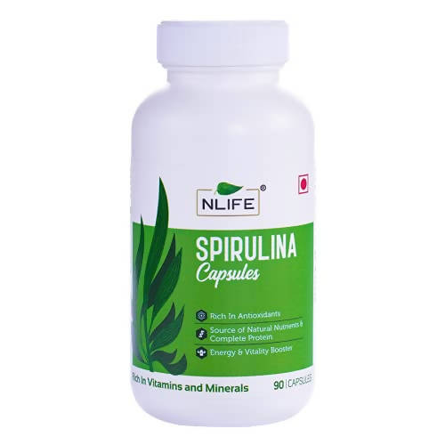 NLife Spirulina Capsules - Grab2buy