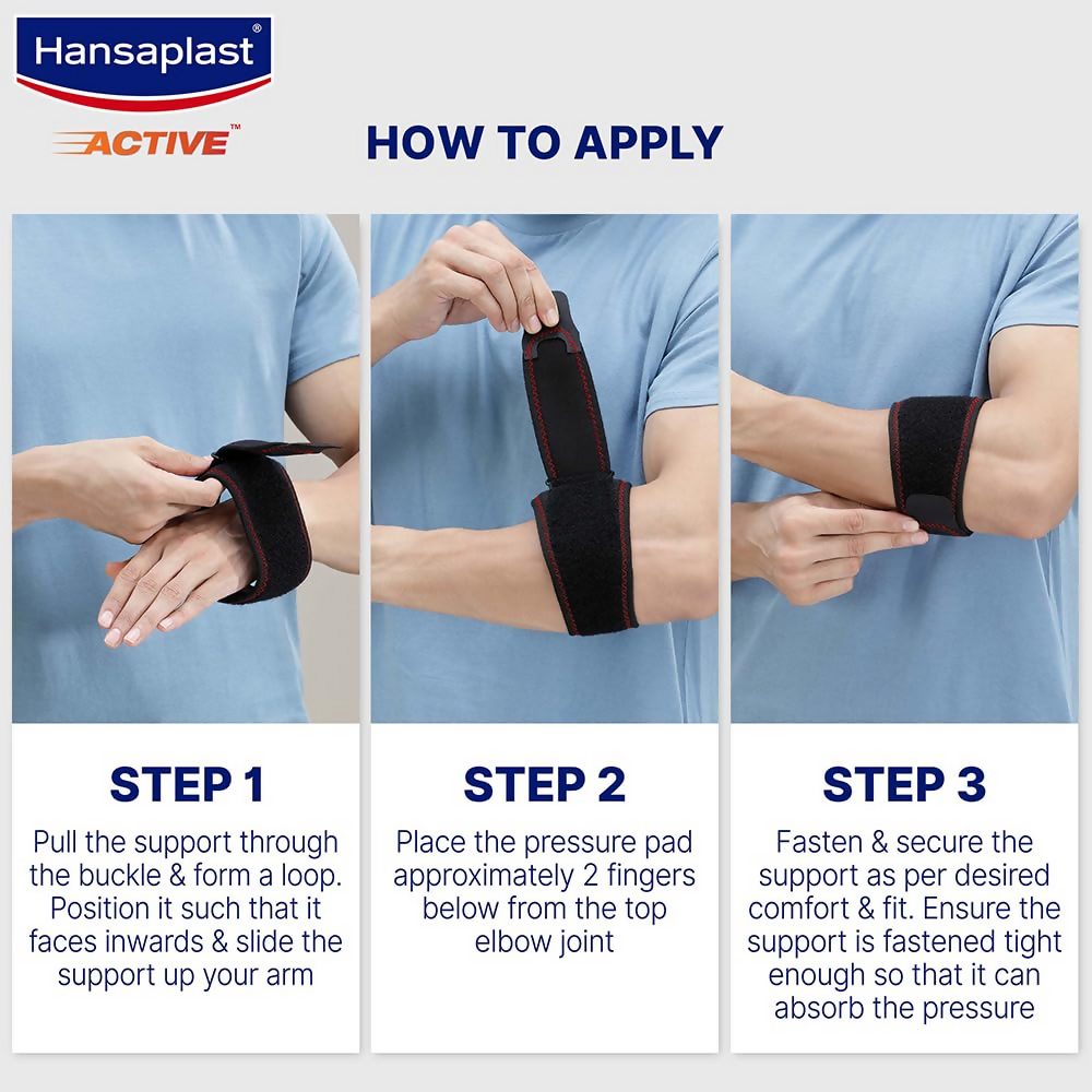 Hansaplast Active Tennis Elbow Support for Men & Women 