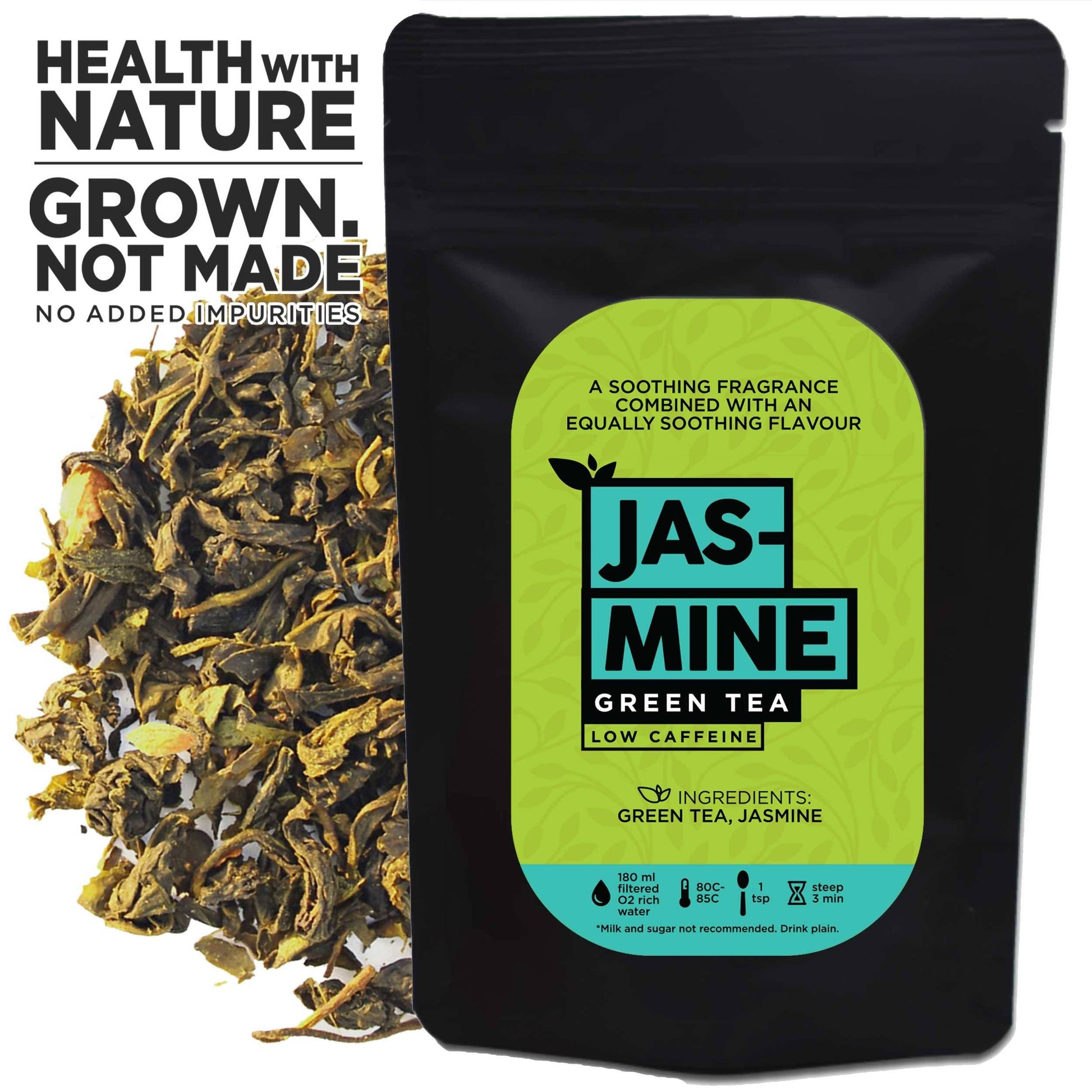 The Tea Trove - Jasmine Green Tea  Grab2Buy The Tea Trove Grab2Buy