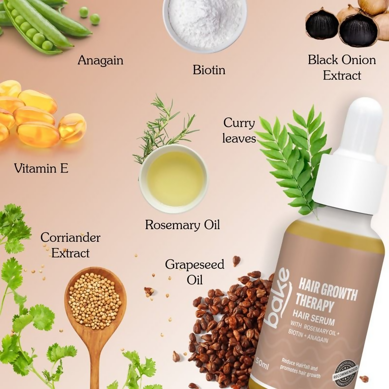 Bake Rosemary Oil Hair Growth Serum | Swadesiicart