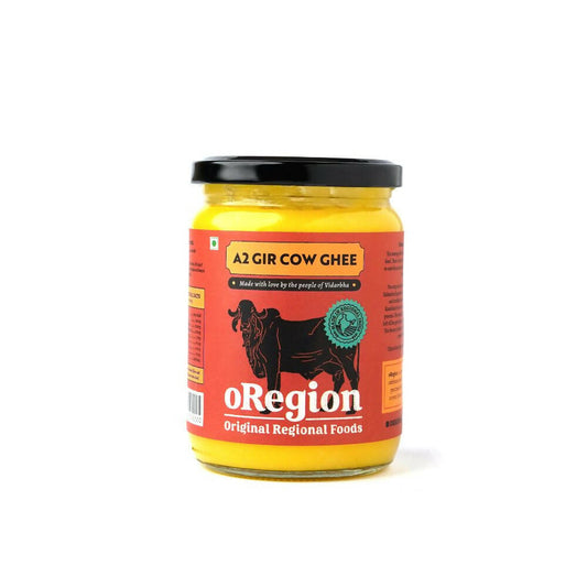 oRegion A2 Gir Cow Ghee | 100% Gir Cow Ghee | Organic Desi Ghee From Gir Cow 