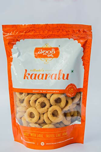 Vellanki Foods Namkeen Combo Pack (250g Each) - Muruku, Chegodi, Vampoosa, Mixture - Grab2buy