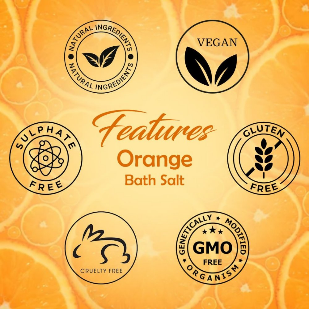 VedicAyurveda Orange Bath Salt  Grab2Buy VedicAyurveda Grab2Buy
