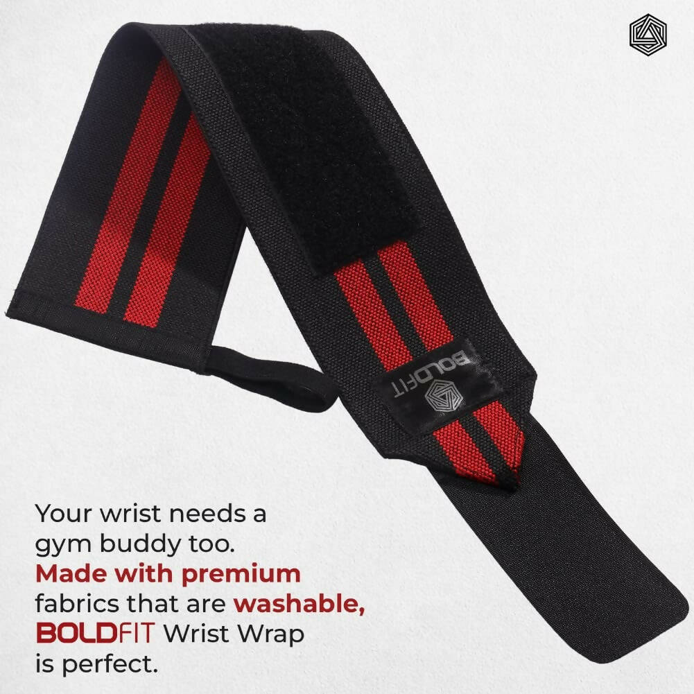 Boldfit Cotton Wrist Band for Men & Women 