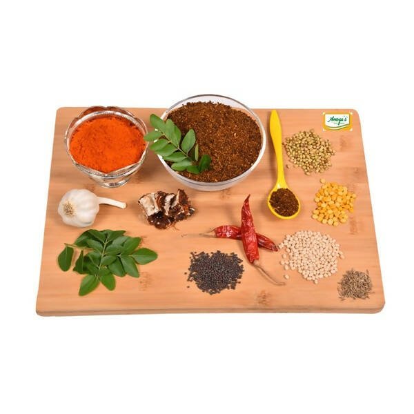 Amoga's Pickles Factory Curry Leaves Karam Podi Andhra Style - Grab2buy