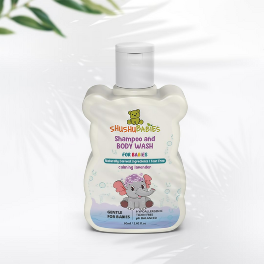 ShuShu Babies Calming Lavender Shampoo & Body Wash (under 0-3 Years Baby) - Grab2buy