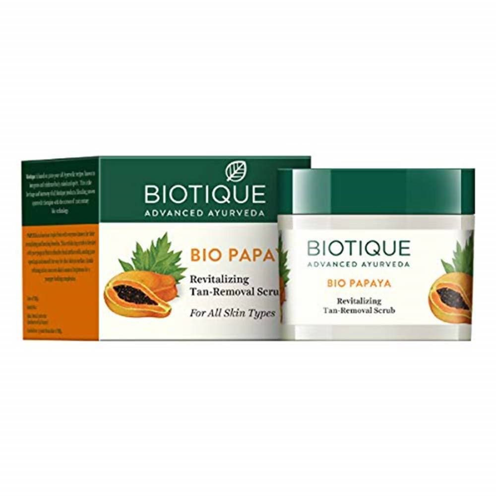 Biotique Bio Papaya Revitalizing Tan-Removal Scrub 