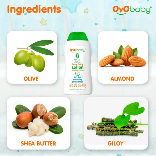 Oyo Baby Natural Baby Daily Lotion 