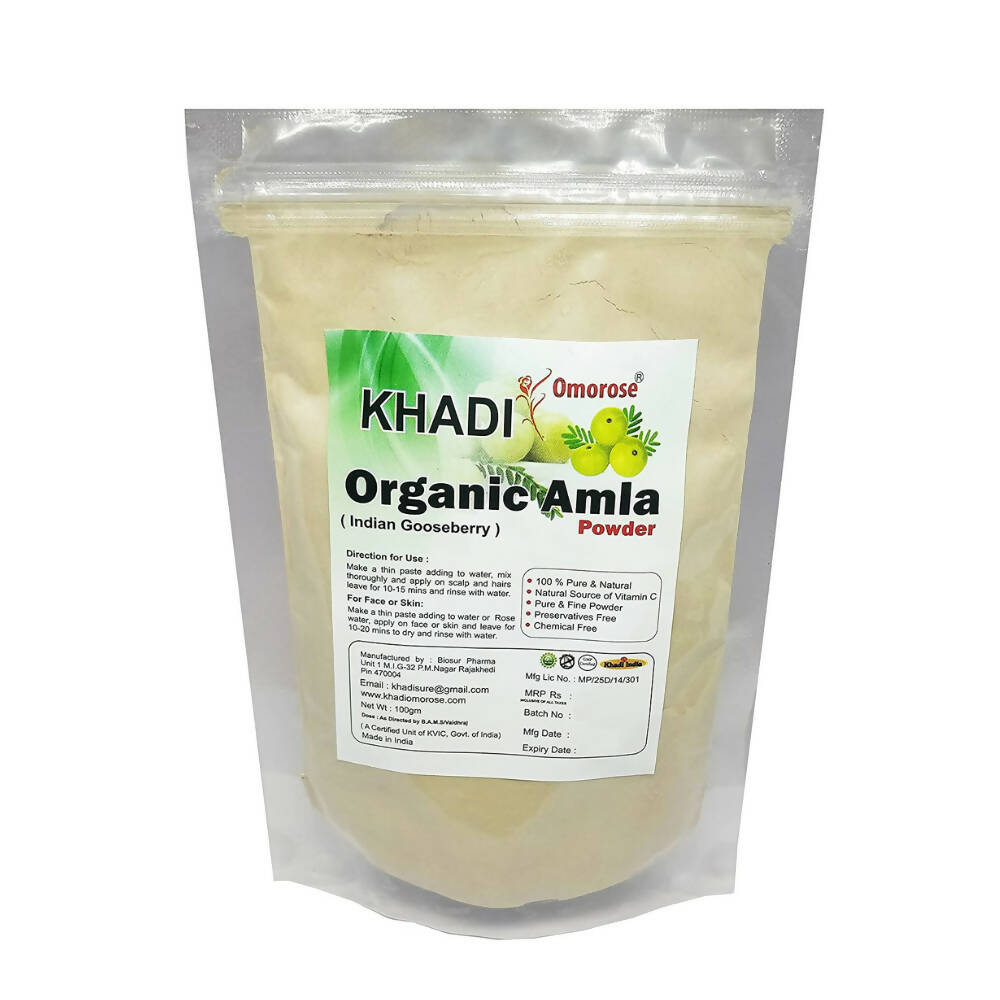Khadi Omorose Organic Amla Powder 