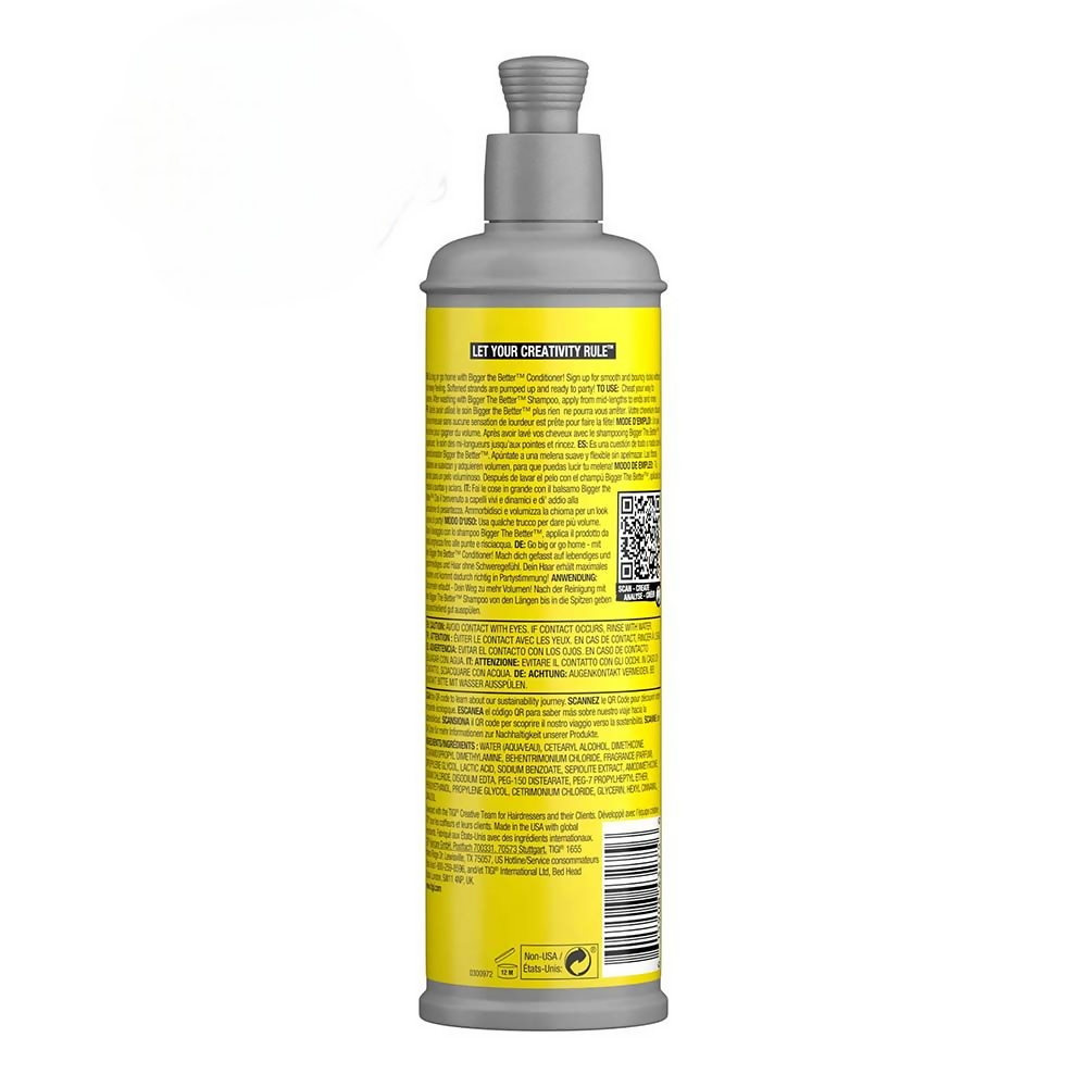 TIGI Bed Head Bigger The Better Lightweight Volume Hair Conditioner  Grab2Buy TIGI Grab2Buy