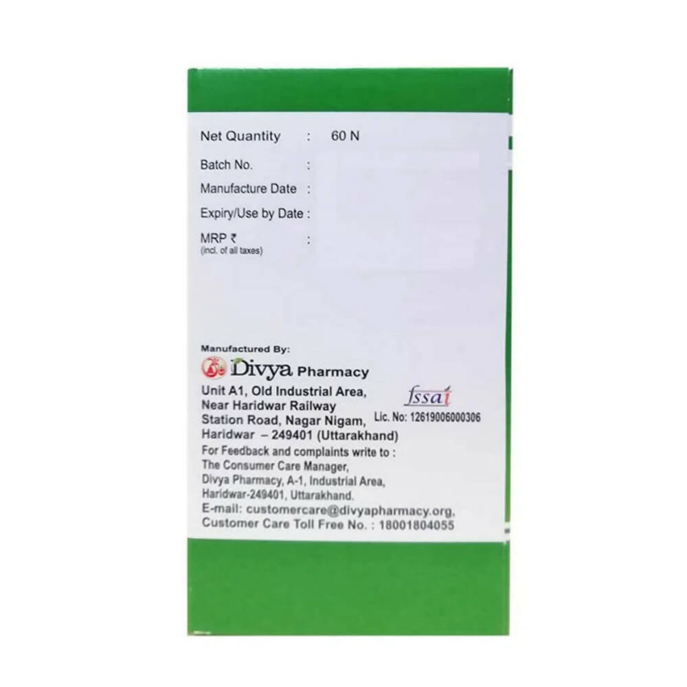 Patanjali Divya Weight Go Tablets 
