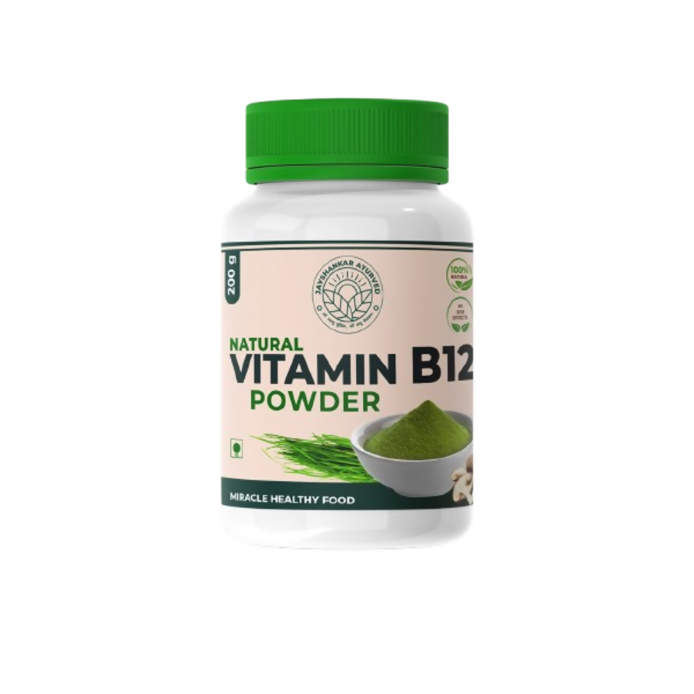 Jayshankar Ayurved Vitamin B12 Green Food Powder 