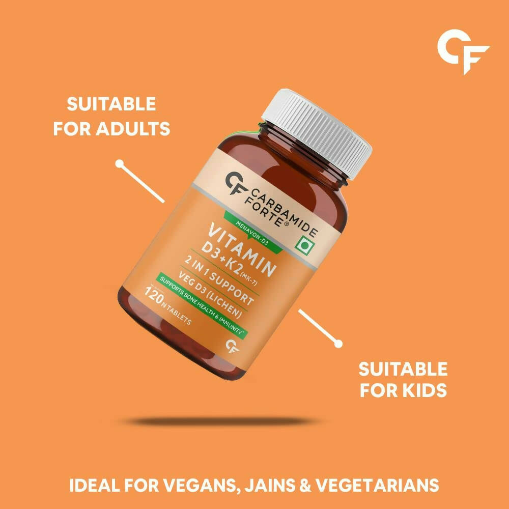 Carbamide Forte Vitamin D3 + K2 + MK7 Tablets 