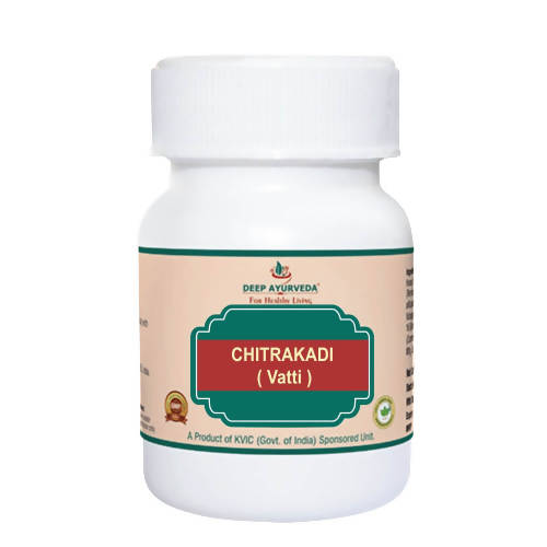 Deep Ayurveda Chitrakadi Vatti - Limited Time Offer - DEEP AYURVEDA