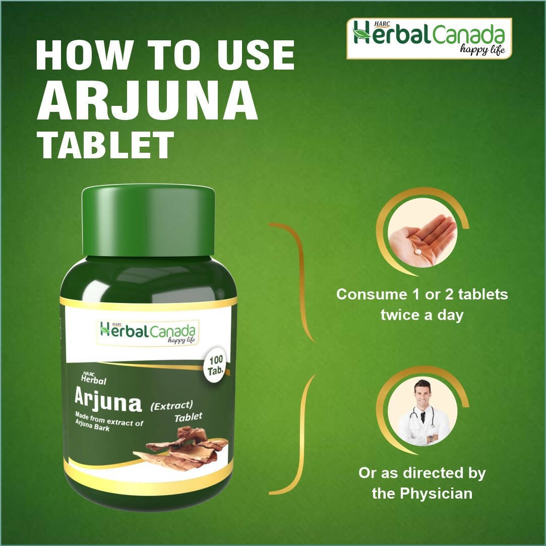 Herbal Canada Arjuna Extract Tablets 