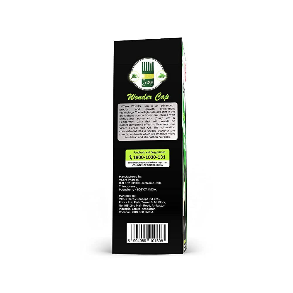 VCare New Improved Herbal Hair Oil with Wonder Cap  Grab2Buy VCare Grab2Buy