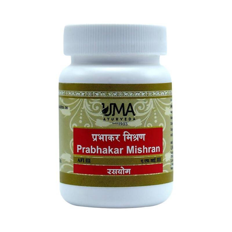 Uma Ayurveda Prabhakar Mishran Tablets 