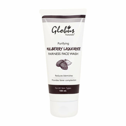 Globus Naturals Mulberry Liquorice Fairness Face Wash - Grab2buy