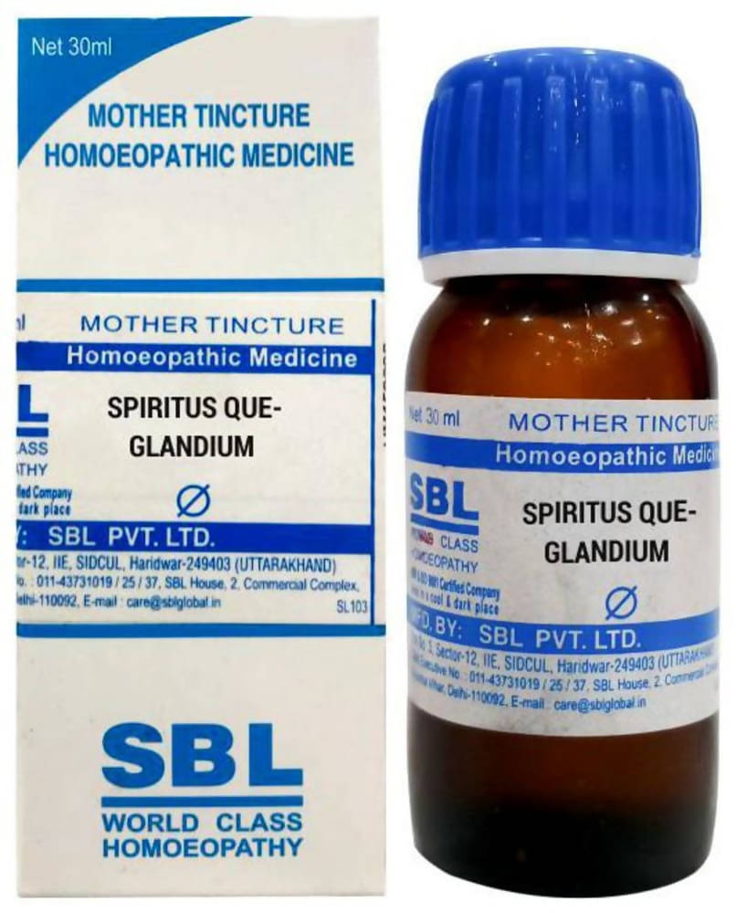 SBL Homeopathy Spiritus Que-Glandium Mother Tincture Q 