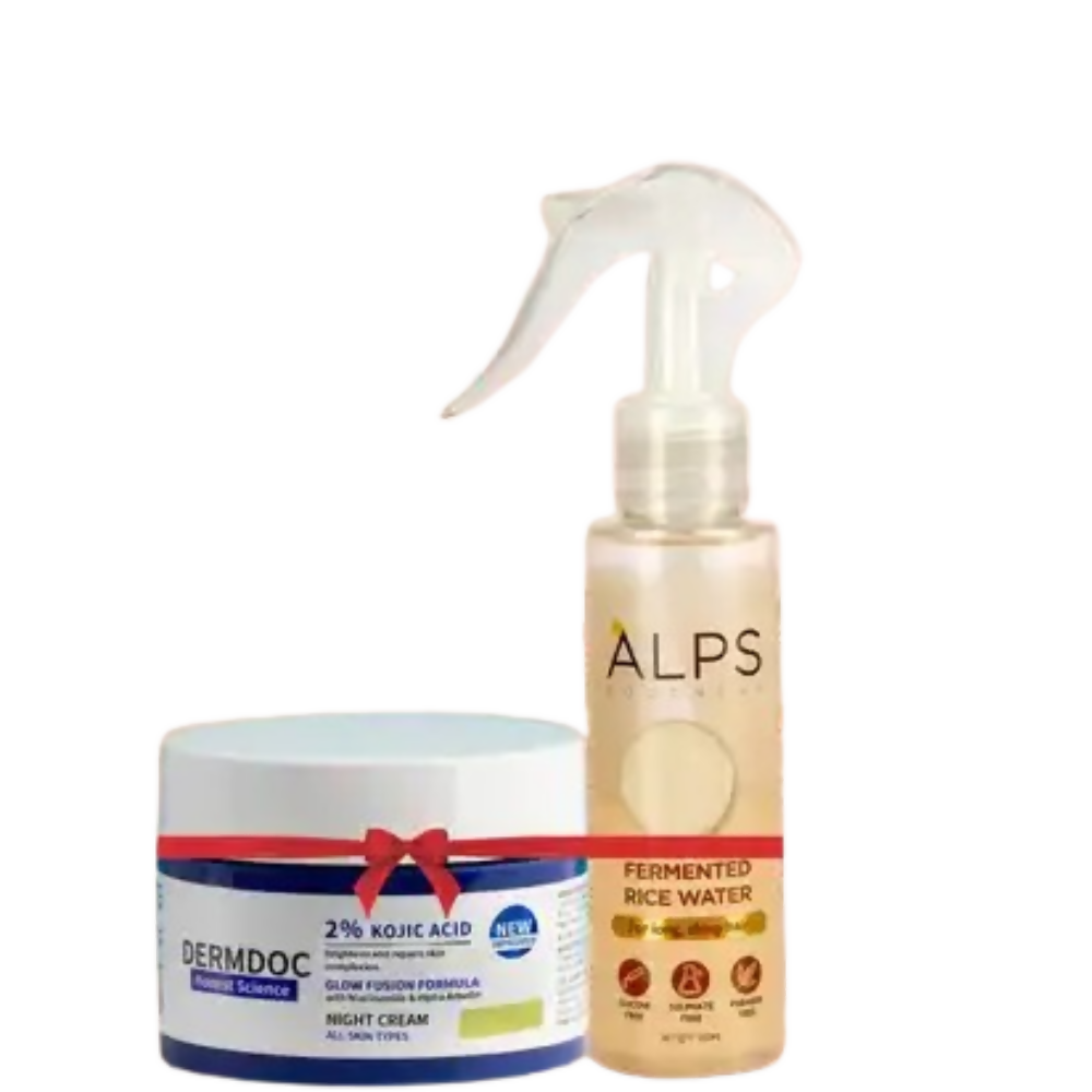 Alps Goodness X DERMDOC Korean Glass Skincare Duo