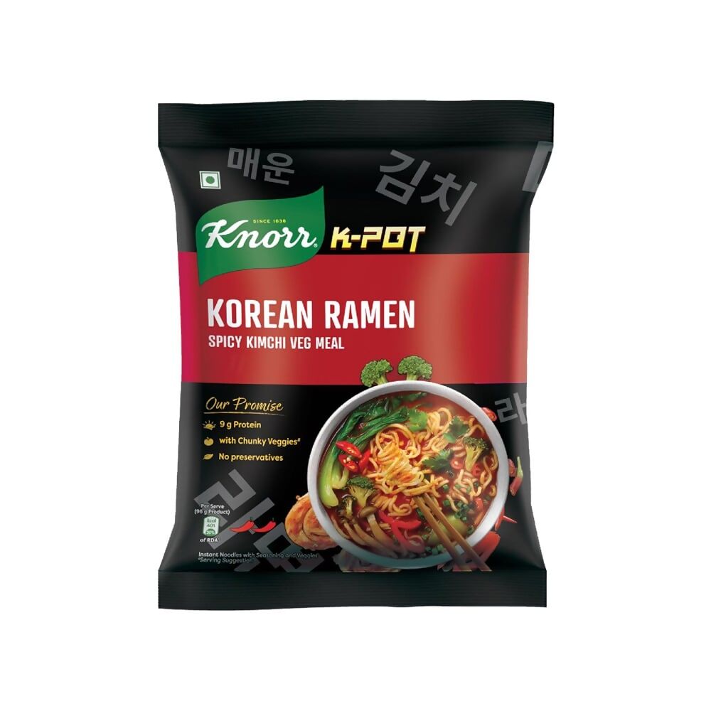 Knorr Korean Ramen Spicy Kimchi Instant Noodles - Grab2buy