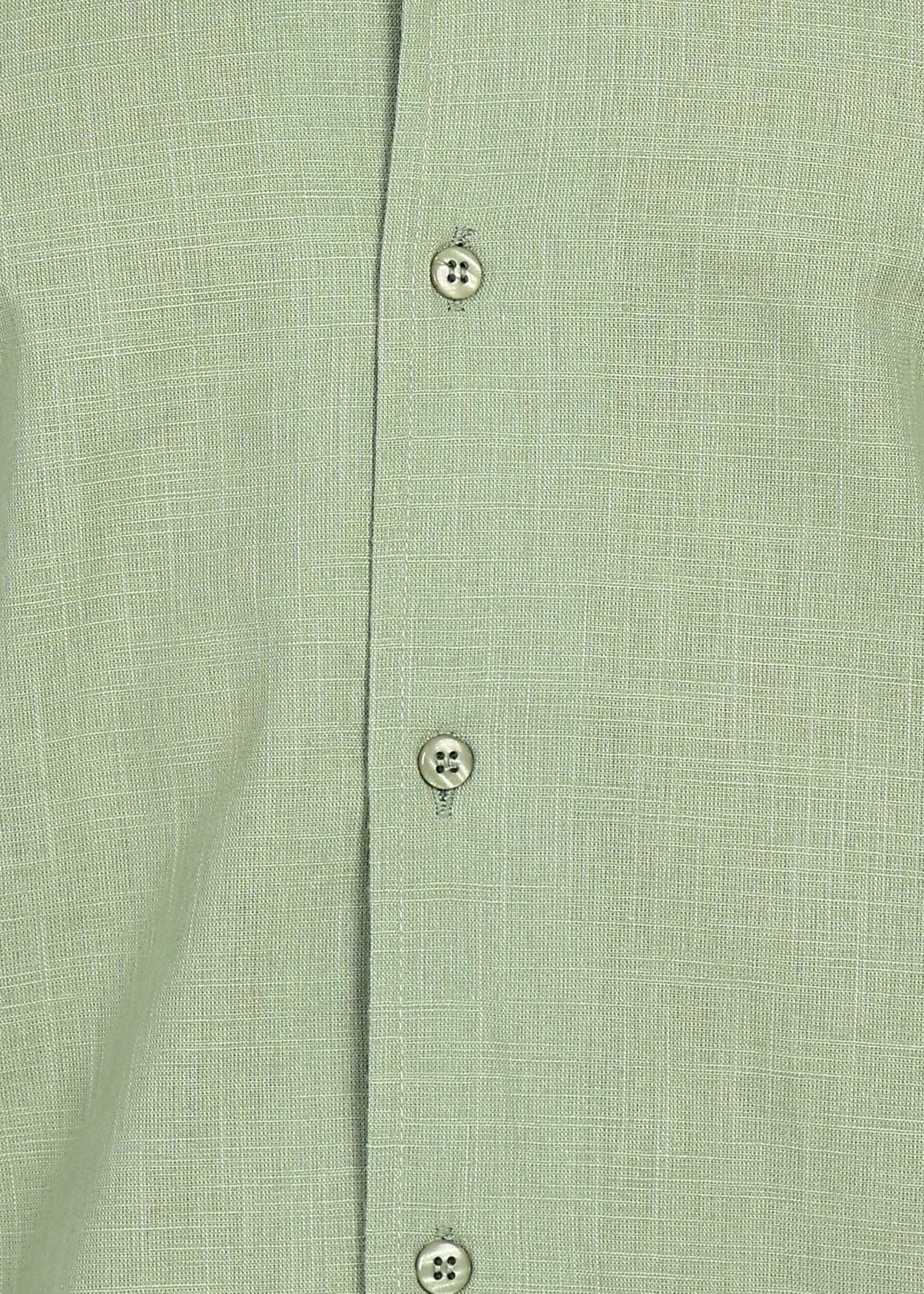 Fabmade Sage Breeze Linen Shirt