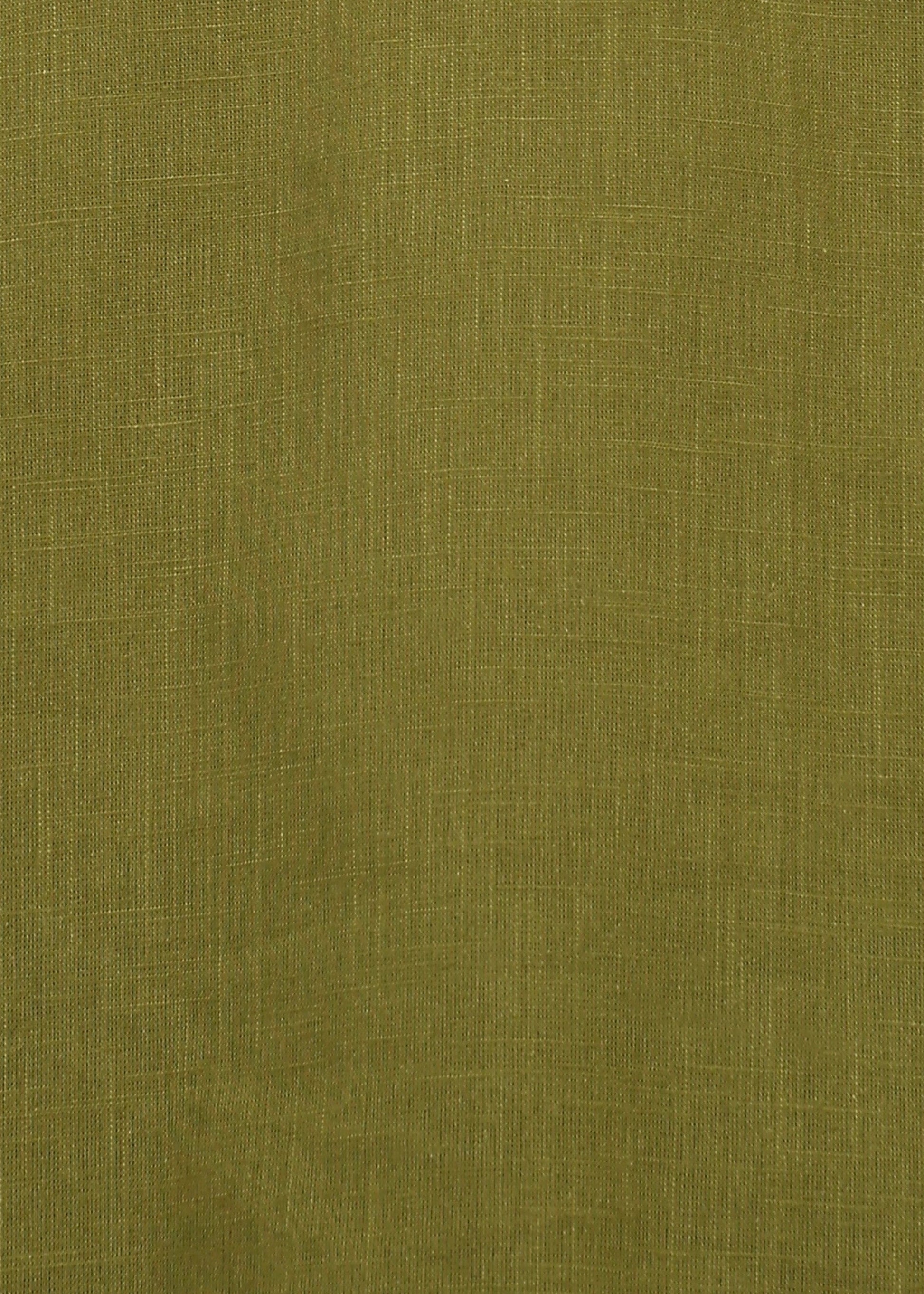 Fabmade Olive Still Linen Kurta