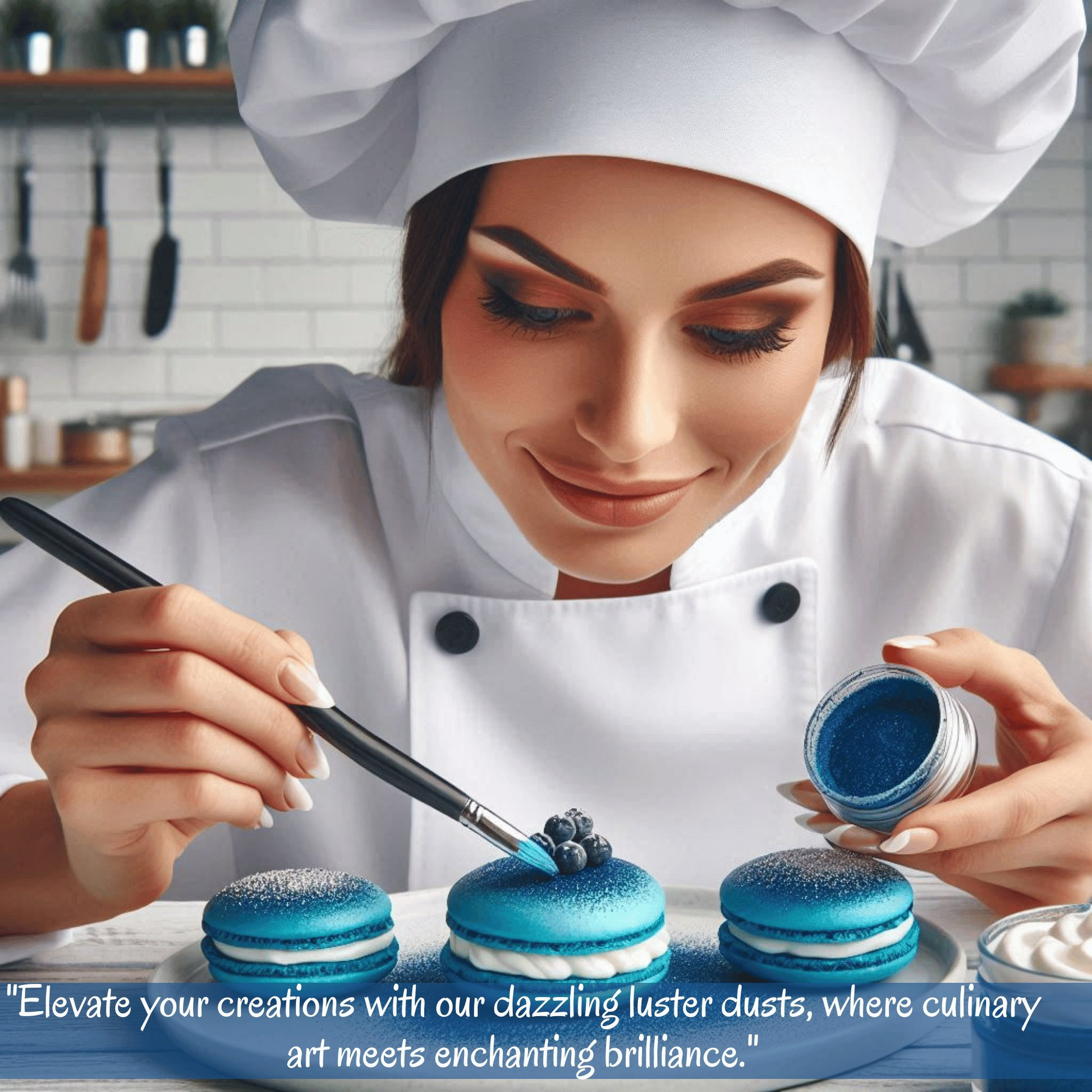 Confect Poppy Blue | Edible Luster Dust