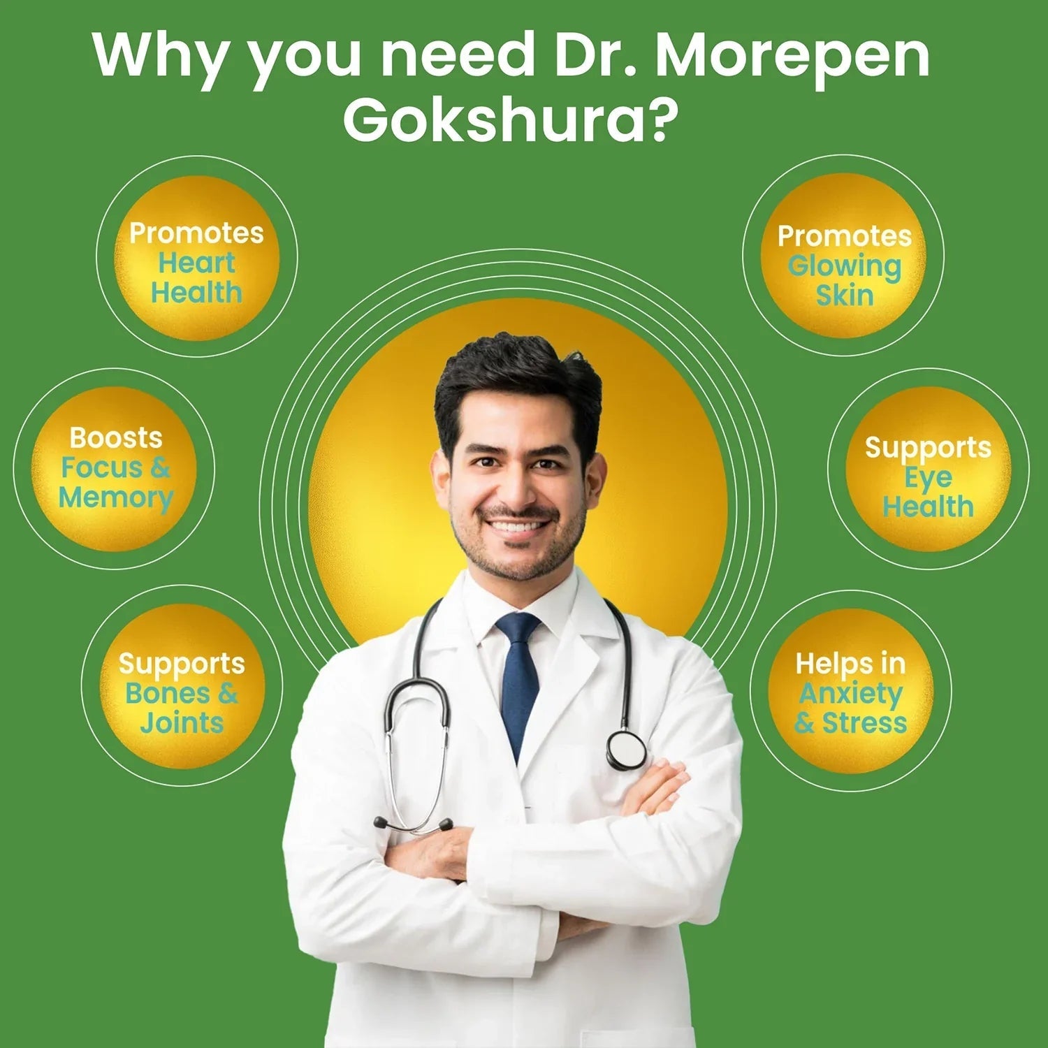 Dr Morpen Gokshura & Testo Boost -Performance Combo Pack 