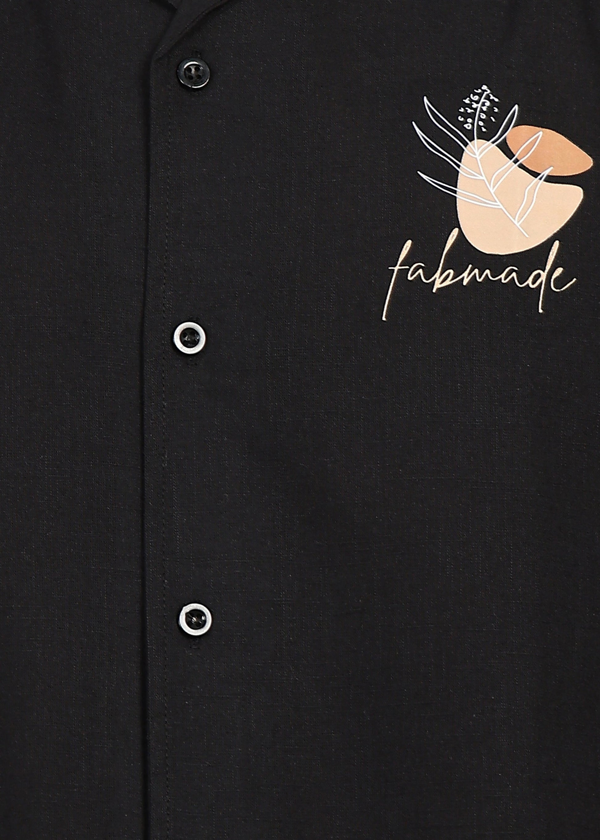 Fabmade Noir Emblem Shirt