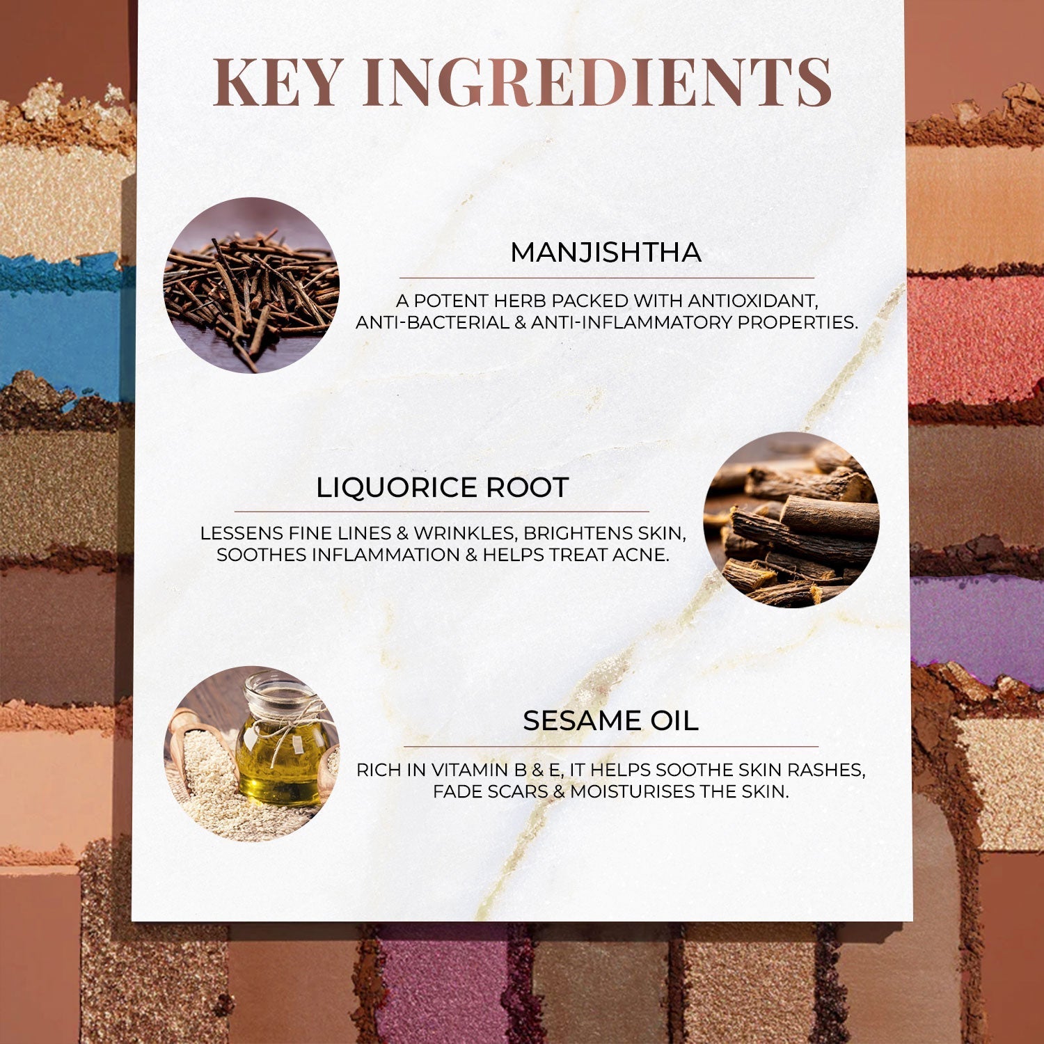 Just Herb: Enriched 9 in 1 Eye shadow Palette Sunshine-Day 