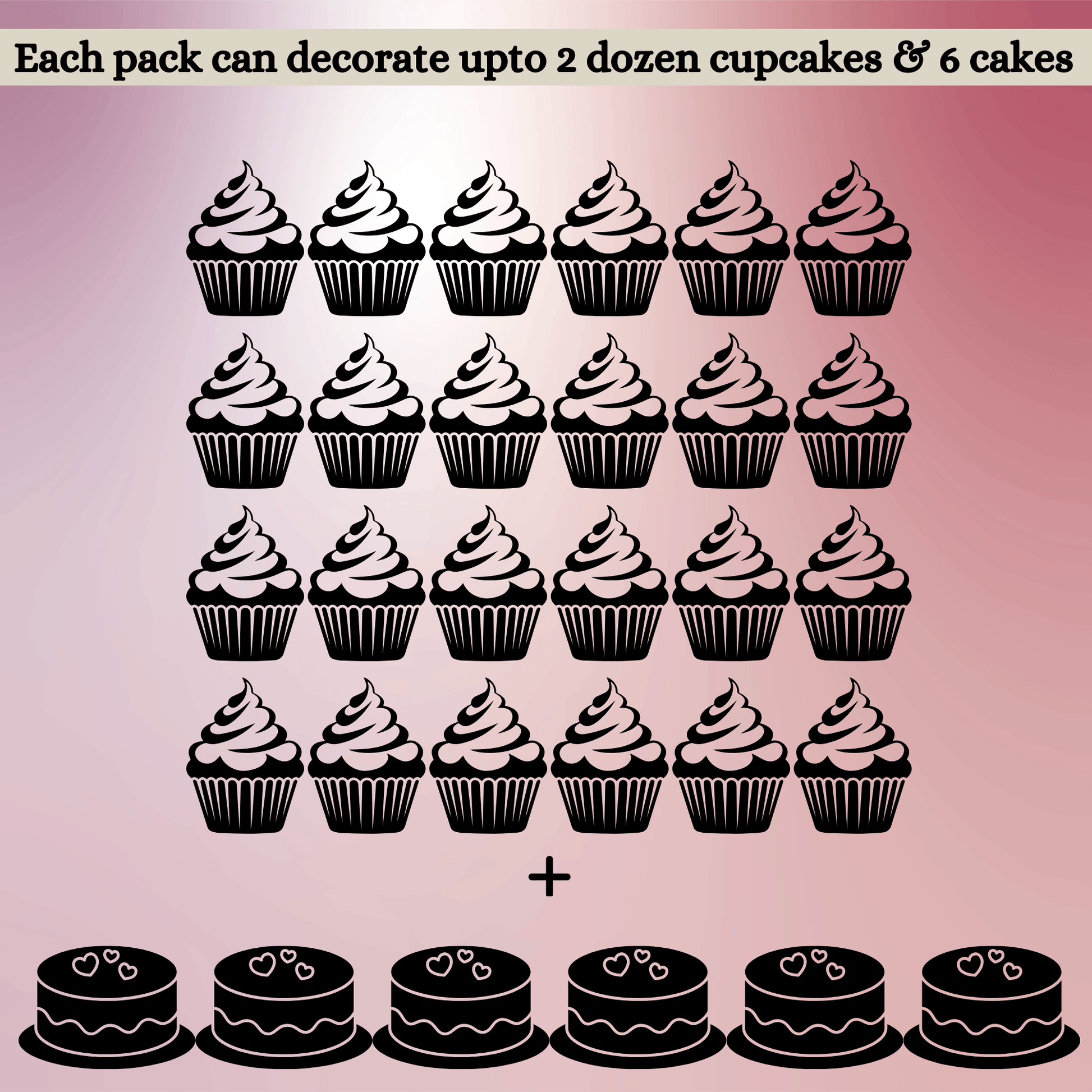 Confect Sprinkles for Cakes & Cupcakes Decoration | USP-2(Mauve)